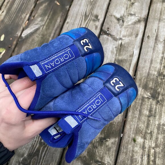 2016 Air Jordan 12 Retro Deep Royal Blue Size 6 Blue - Picture 6 of 9